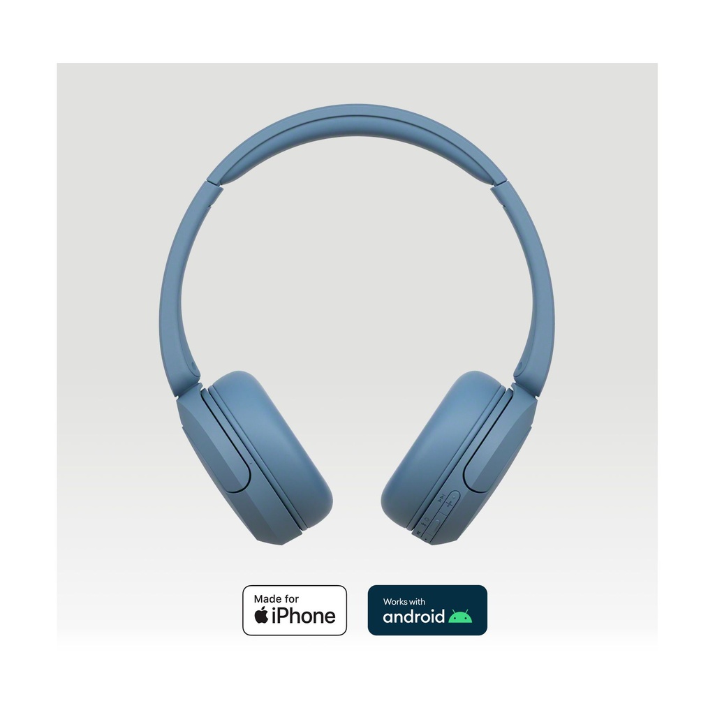 Auriculares inalámbricos Sony WH-CH520/ con Micrófono/ Bluetooth/ Azules