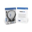 Auriculares Nox Voice One/ con Micrófono/ Jack 3.5/ Negros