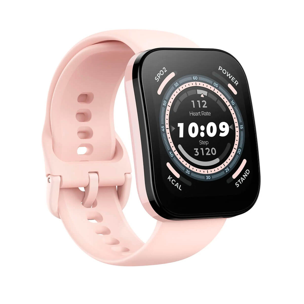 Amazfit Bip 5 46 mm Bluetooth Smartwatch Rosa (Pastel Pink)
