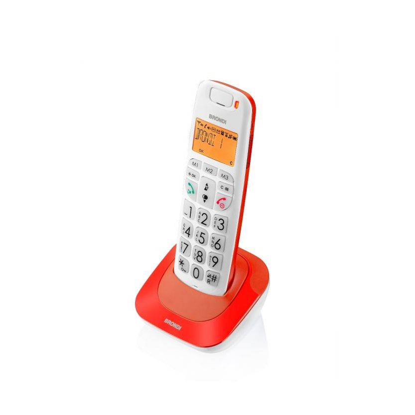 BRONDI BRAVO BRIGHT RED CORDLESS