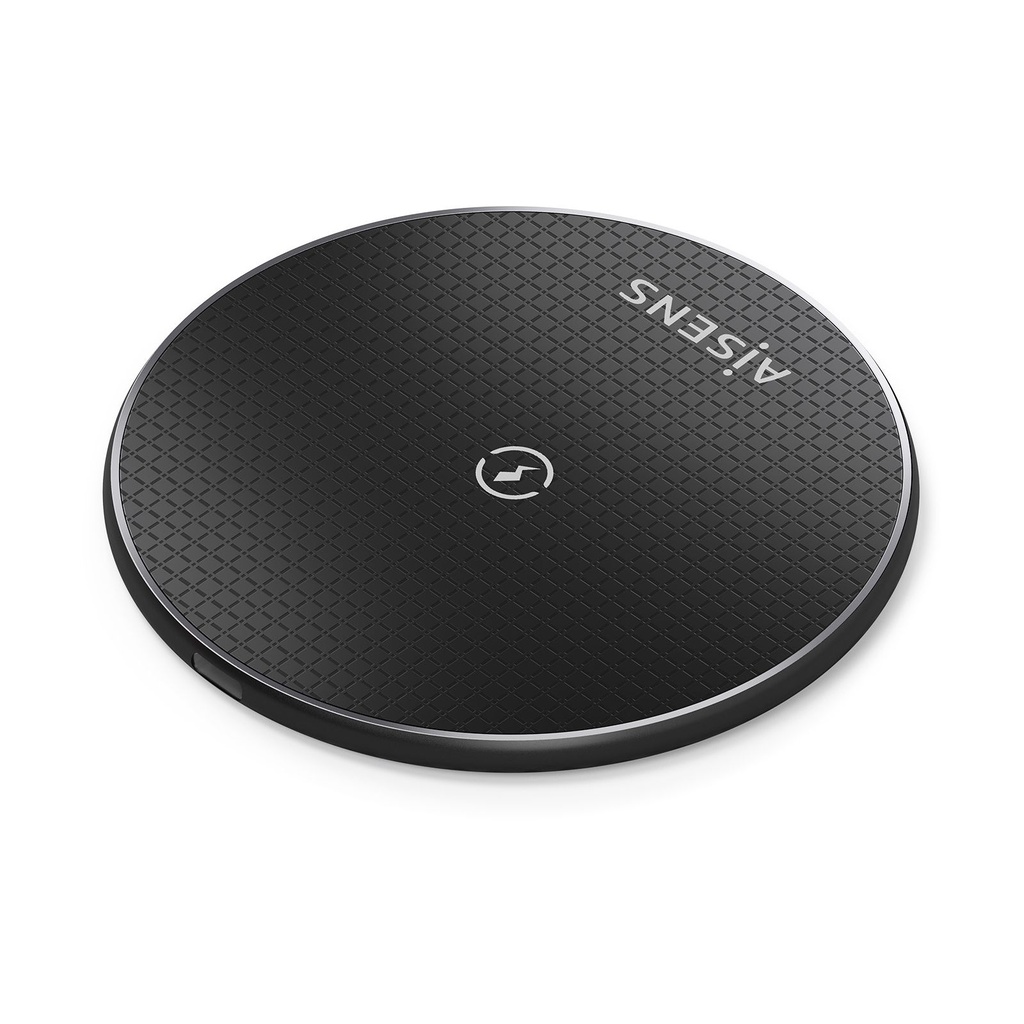 Base de carga Inalámbrica Aisens ASCH-15W1WC058-BK 15W/ Negro