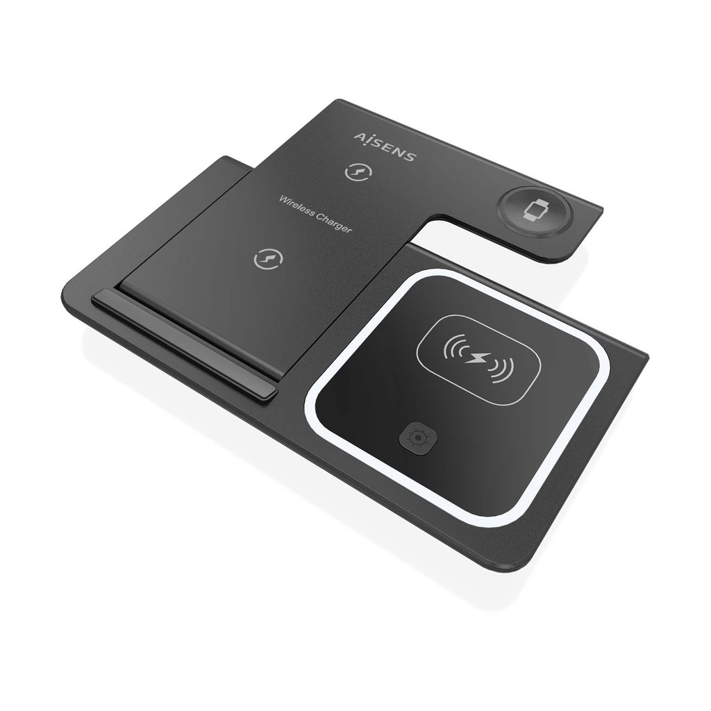 Aisens Wireless Charging Base ASCH-15W3WC043-BK/ 15W