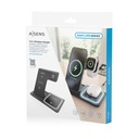 Aisens Wireless Charging Base ASCH-15W3WC043-BK/ 15W