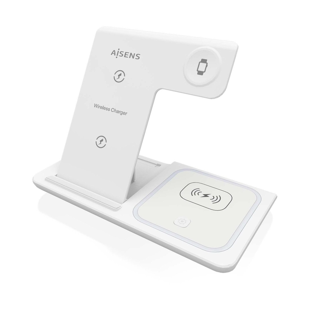 Aisens Wireless Charging Base ASCH-15W3WC044-W/ 15W
