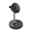 Base de carga Inalámbrica Aisens ASCH-15W3WC066-BK/ 15W/ Negro