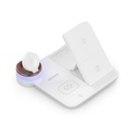 Base de carga Inalámbrica Aisens ASCH-15W4WC061-W/ 15W/ Blanco
