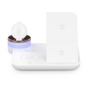 Base de carga Inalámbrica Aisens ASCH-15W4WC061-W/ 15W/ Blanco
