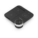 Base de carga Inalámbrica Aisens ASCH-15W4WC062-BK/ 15W/ Negro