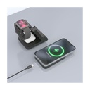Base de carga Inalámbrica Aisens ASCH-15W4WC064-BK/ 15W/ Negro