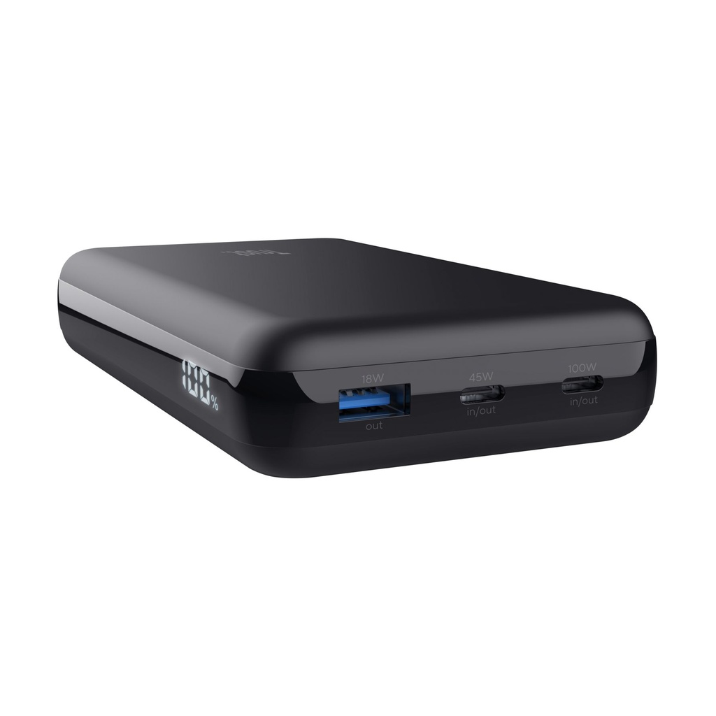 Trust Laro 20000mAh/100W External Battery/Powerbank/Compatible with Laptops