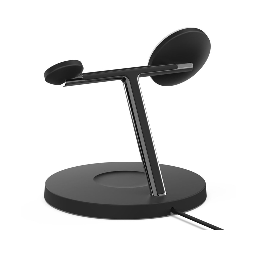 Belkin Boost Charge PRO 3-in-1-Ladegerät mit MagSafe 15W Black, for Apple iPhone 16/15/14/13/Watch