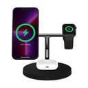 Belkin Boost Charge PRO 3-in-1-Ladegerät mit MagSafe 15W Black, for Apple iPhone 16/15/14/13/Watch