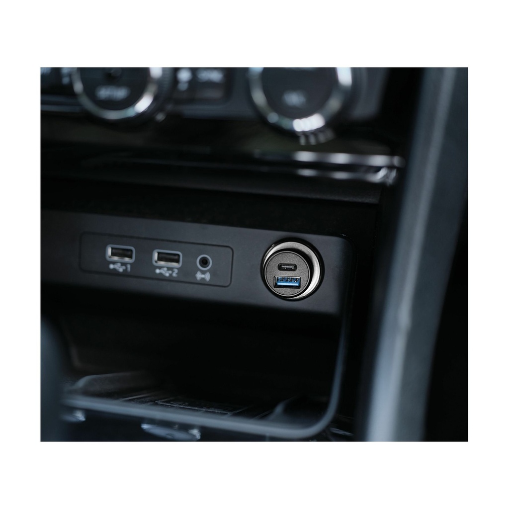 Trust Maxo Car Charger / 1xUSB-Type C / 1xUSB / 38W