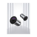 Vention FFBH0 Car Charger / 1xUSB-Type C / 1xUSB / 20W