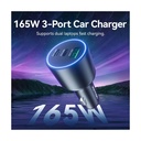 Cargador de Coche Vention FFPB0/ 2xUSB-Tipo C/ 1xUSB/ 165W
