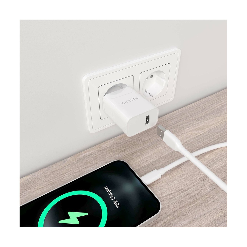 Aisens A110-0853 Wall Charger / 1xUSB / 10.5W