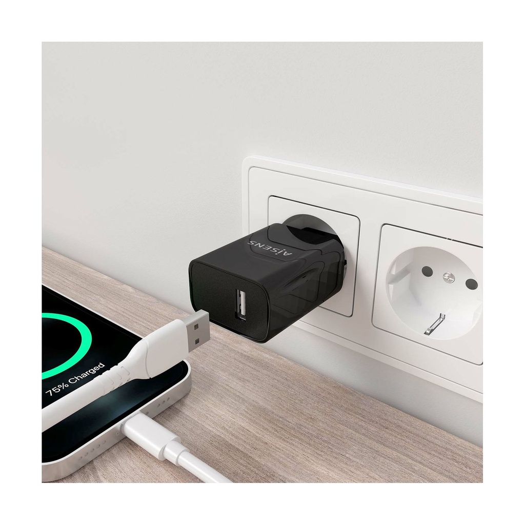 Aisens A110-0854 Wall Charger / 1xUSB / 10.5W