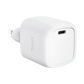 Cargador de Pared GaN Trust Maxo 30W/ 1xUSB Tipo-C/ 30W