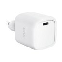 Cargador de Pared GaN Trust Maxo 30W/ 1xUSB Tipo-C/ 30W