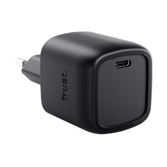 Cargador de Pared GaN Trust Maxo 30W/ 1xUSB Tipo-C/ 30W