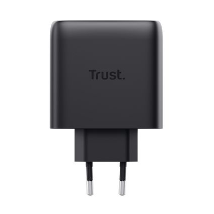 Cargador de Pared GaN Trust Maxo 65W/ 1xUSB Tipo-C/ Incluye Cable USB Tipo-C/ 65W