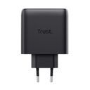 Cargador de Pared GaN Trust Maxo 65W/ 1xUSB Tipo-C/ Incluye Cable USB Tipo-C/ 65W