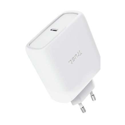 Cargador de Pared GaN Trust Maxo 65W/ 1xUSB Tipo-C/ Incluye Cable USB Tipo-C/ 65W