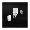 Nanocable Wall Charger 10.10.2007/ 1xUSB/ 1xUSB Type-C/ 20W/ White