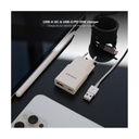 Cargador de Pared Nanocable 10.10.2022/ 1xUSB Tipo-C/ 1xUSB/ 20W/ Blanco