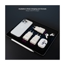 Cargador de Pared Nanocable 10.10.2023/ 2xUSB Tipo-C/ 20W/ Blanco