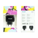 TooQ TQWC-1S02 Wall Charger / 2xUSB / 17W