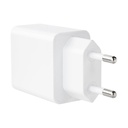 TooQ Wall Charger TQWC-2SC04WT/ 1xUSB Type-C/ 1xUSB/ 20W