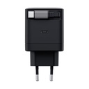 Cargador de Pared Trust Maxo 65W/ 1xUSB Tipo-C/ Incluye Cable USB Tipo-C Retráctil/ 65W