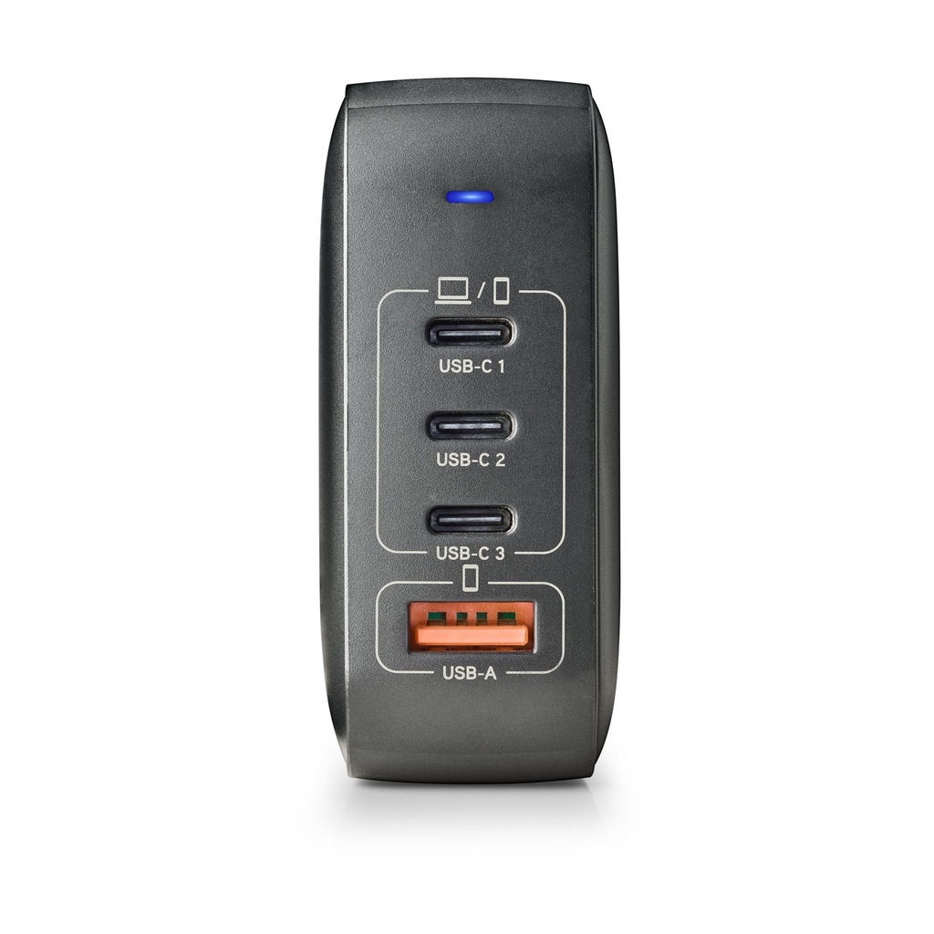 Cargador de Portátil GaN NGS BUD 165W/ 165W/ Automático/ Voltaje 5-21V