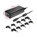 Cargador de Portátil Leotec/ 70W/ Automático/ 10 Conectores/ Voltaje 15-20V
