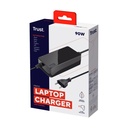 Cargador de Portátil Universal Trust Primo 22142/ 90W/ Automático/ 6 Conectores/ Voltaje 18-20V