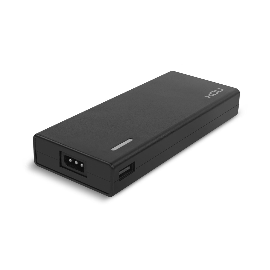 Cargador de Portátil Nox 90W/ 90W/ Automático/ 10 Conectores/ Voltaje 15-20V
