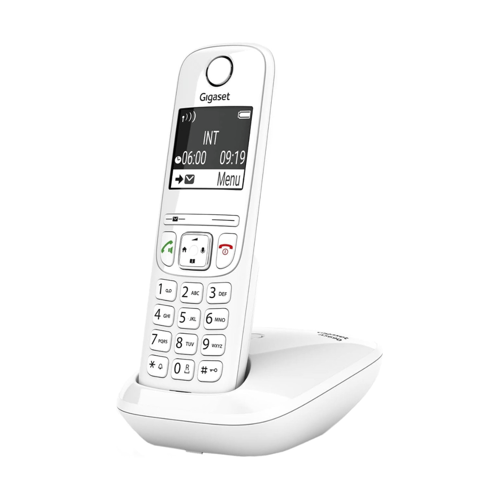 Gigaset Teléfono Inalámbrico DECT AS690 Blanco (White)
