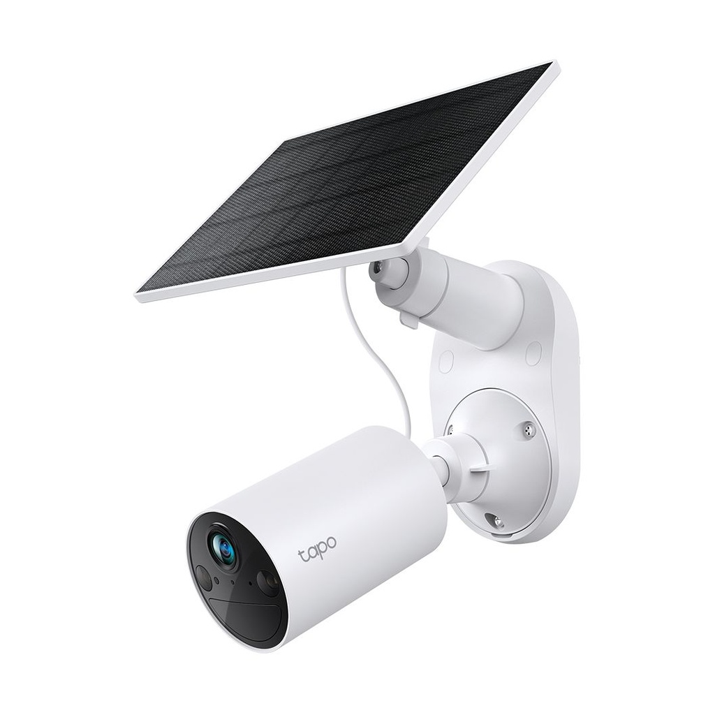 Cámara de Videovigilancia TP-Link Tapo TC82 Kit/ Visión Nocturna/ Control desde APP/ Incluye Panel Solar