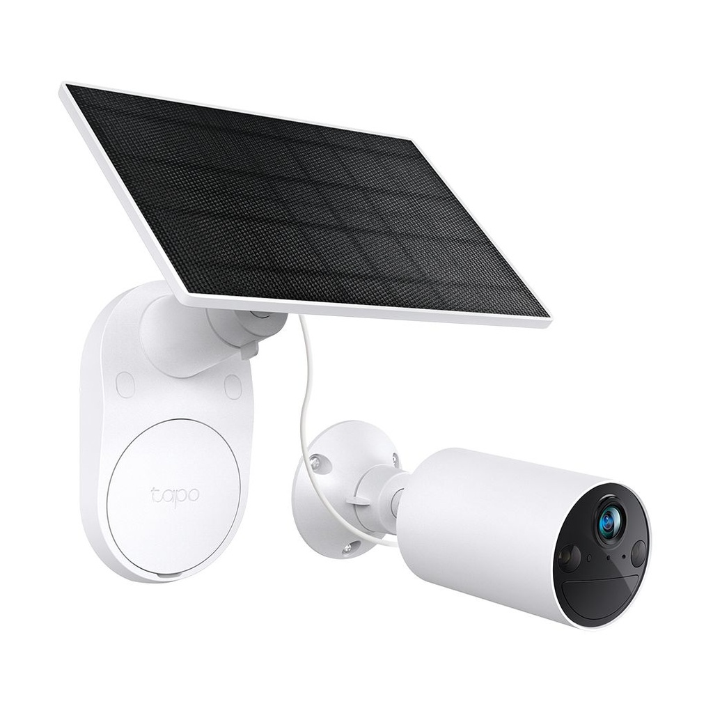 Cámara de Videovigilancia TP-Link Tapo TC82 Kit/ Visión Nocturna/ Control desde APP/ Incluye Panel Solar