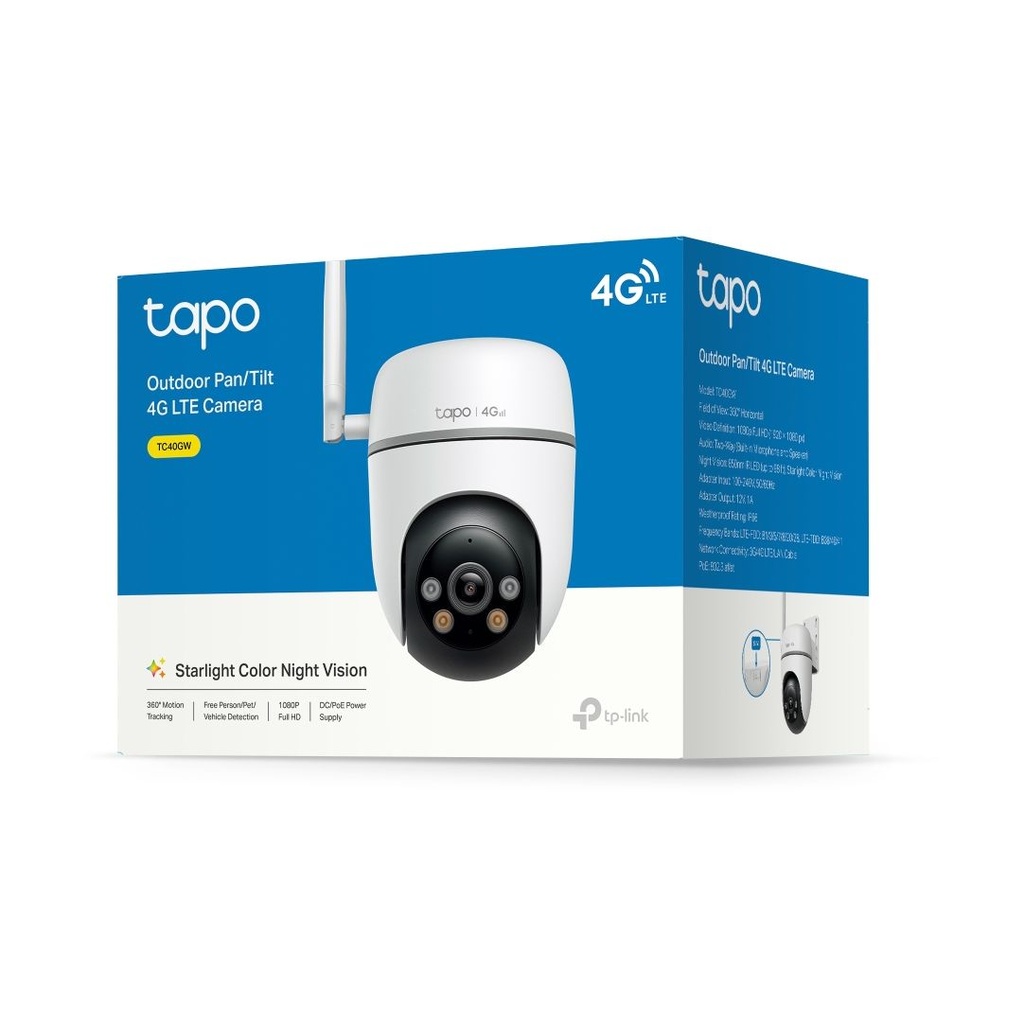 Cámaras de Videovigilancia TP-Link Tapo TC40GW/ Visión Nocturna/ Control desde APP
