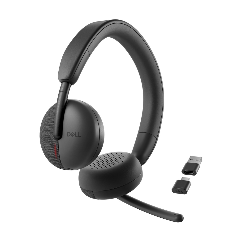 DELL Auriculares inalámbricos Pro - WL3024, Inalámbrico y alámbrico, Llamadas/Música, 20 - 20000 Hz, 182 g, Auriculares,