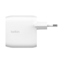 DUAL 30W USB-C WALL CHARG PD 60W WH