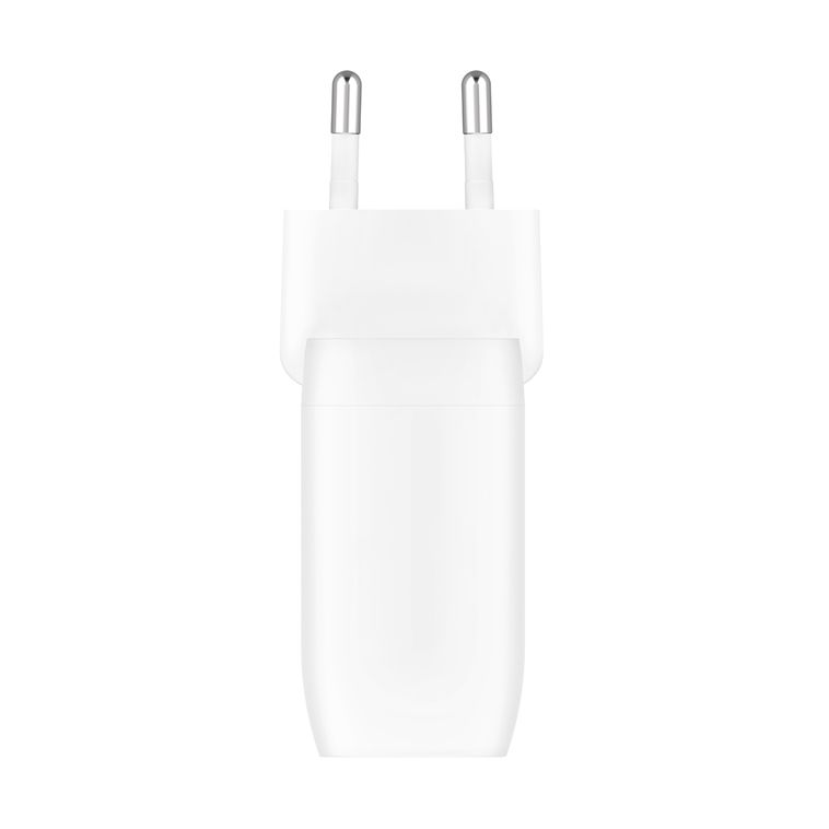 DUAL 30W USB-C WALL CHARG PD 60W WH