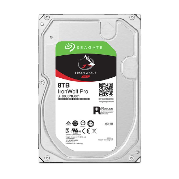 Seagate IronWolf Pro 8TB/ 3.5"/ SATA III/ 256MB Hard Drive