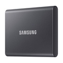 Disco Externo SSD Samsung Portable T7 2TB/ USB 3.2/ Gris