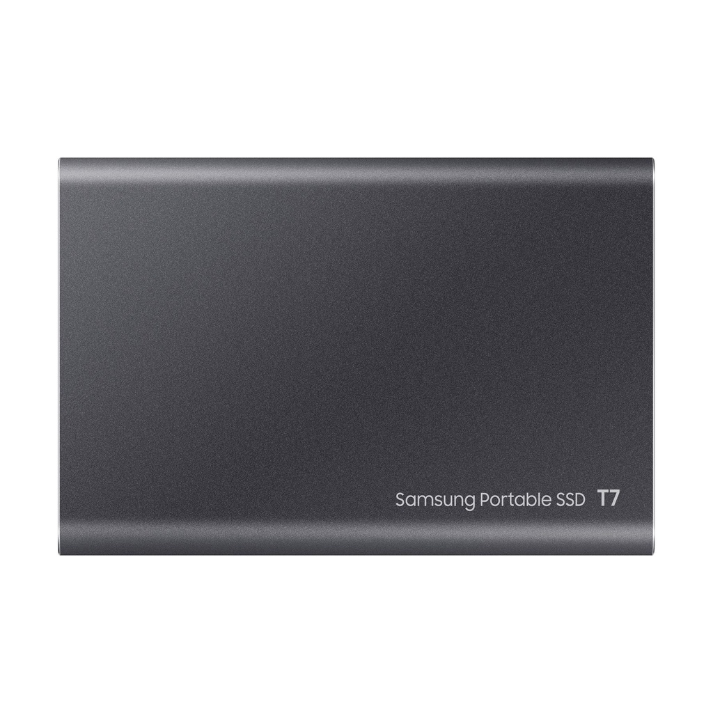 Disco Externo SSD Samsung Portable T7 2TB/ USB 3.2/ Gris