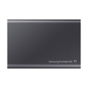 Disco Externo SSD Samsung Portable T7 2TB/ USB 3.2/ Gris