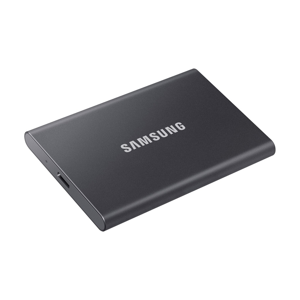 Disco Externo SSD Samsung Portable T7 2TB/ USB 3.2/ Gris