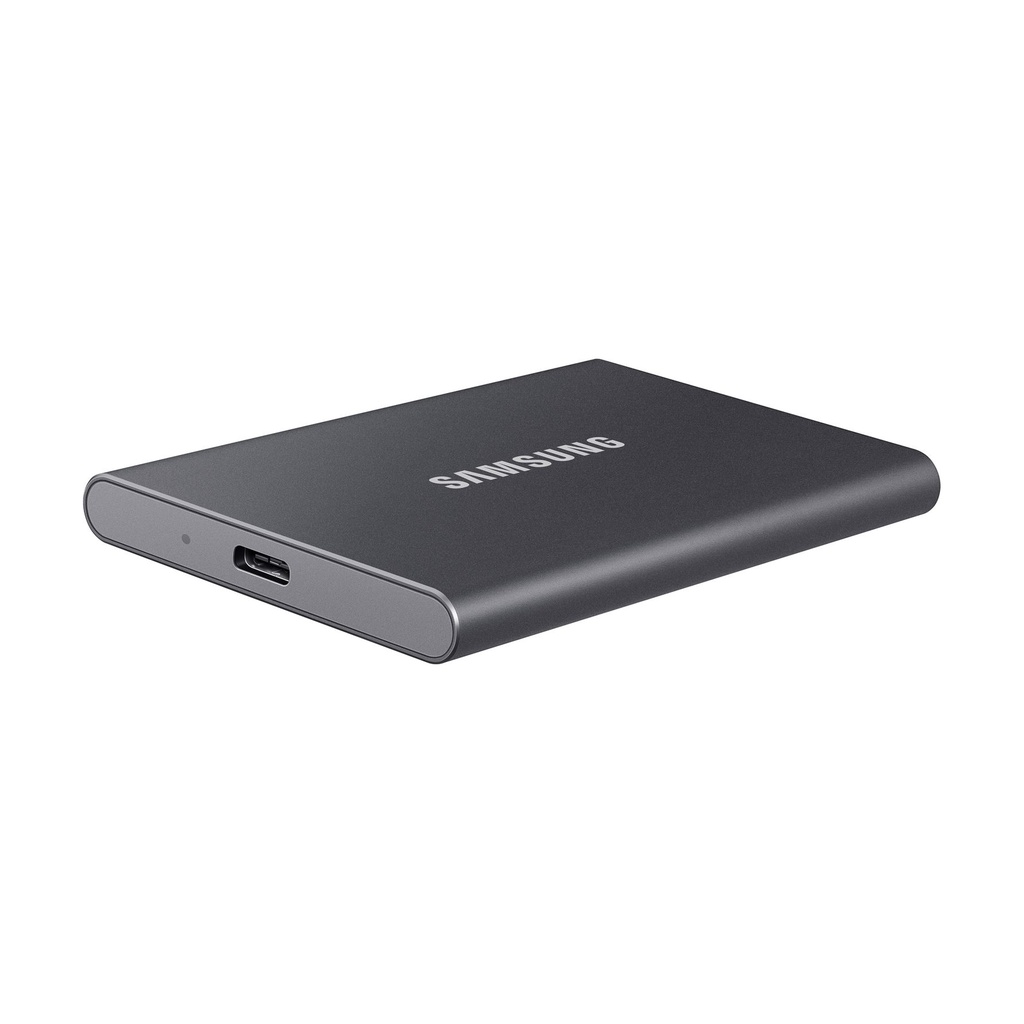 Disco Externo SSD Samsung Portable T7 2TB/ USB 3.2/ Gris